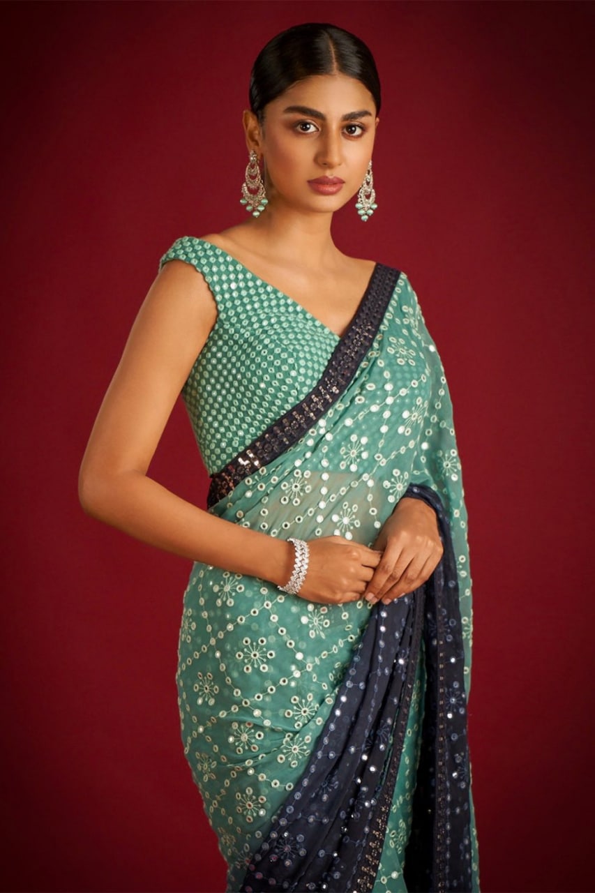 TC 140 Georgette Party Wear Sarees Catalog